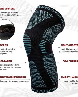 Sports Knee Pads Knitted Sports Knee Pads